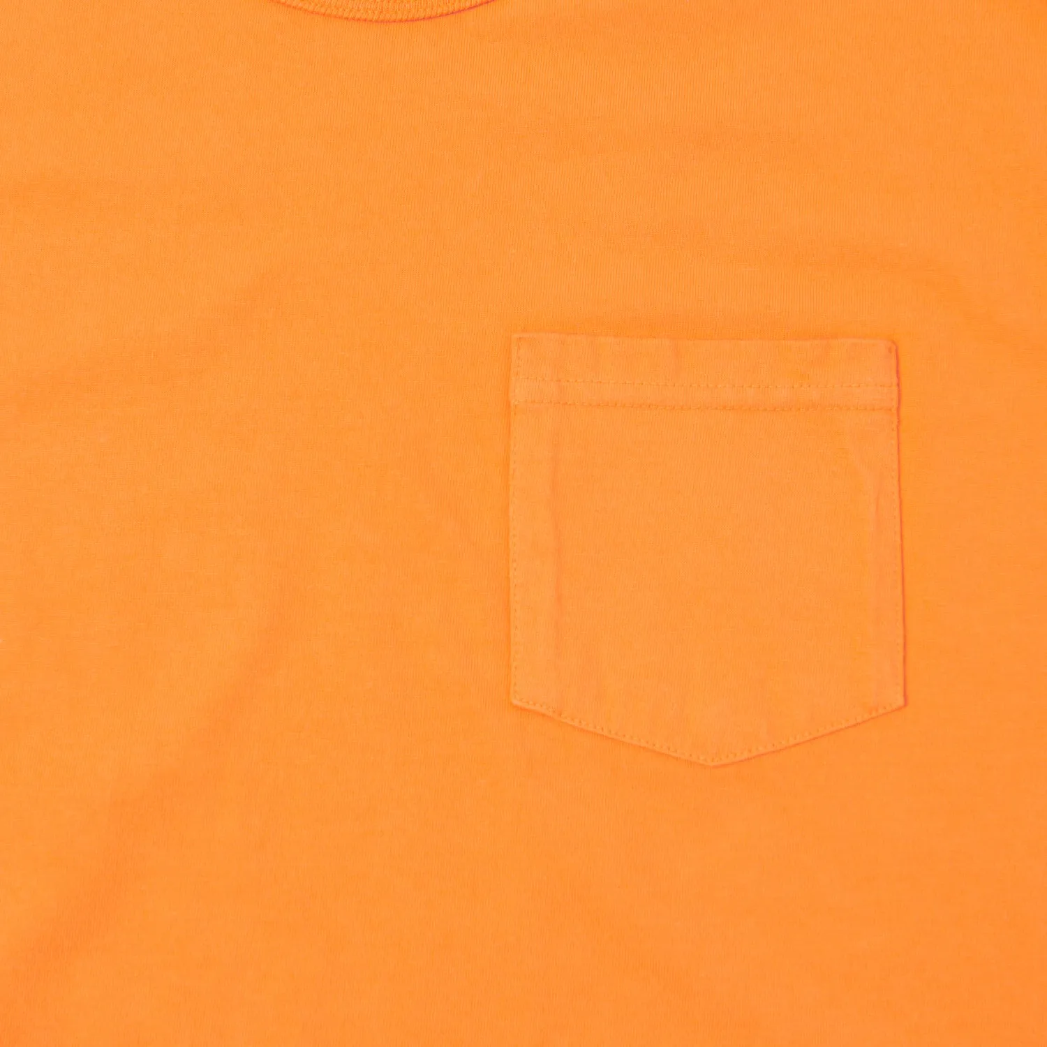 Buzz Rickson's Loopwheel Pocket Tee - Orange