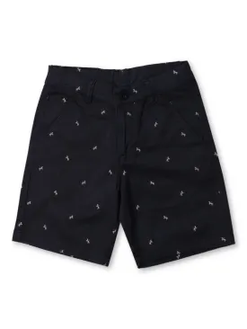 Cantabil Boy's Cotton Navy Blue Shorts