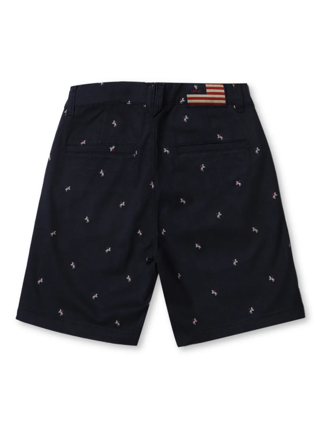 Cantabil Boy's Cotton Navy Blue Shorts