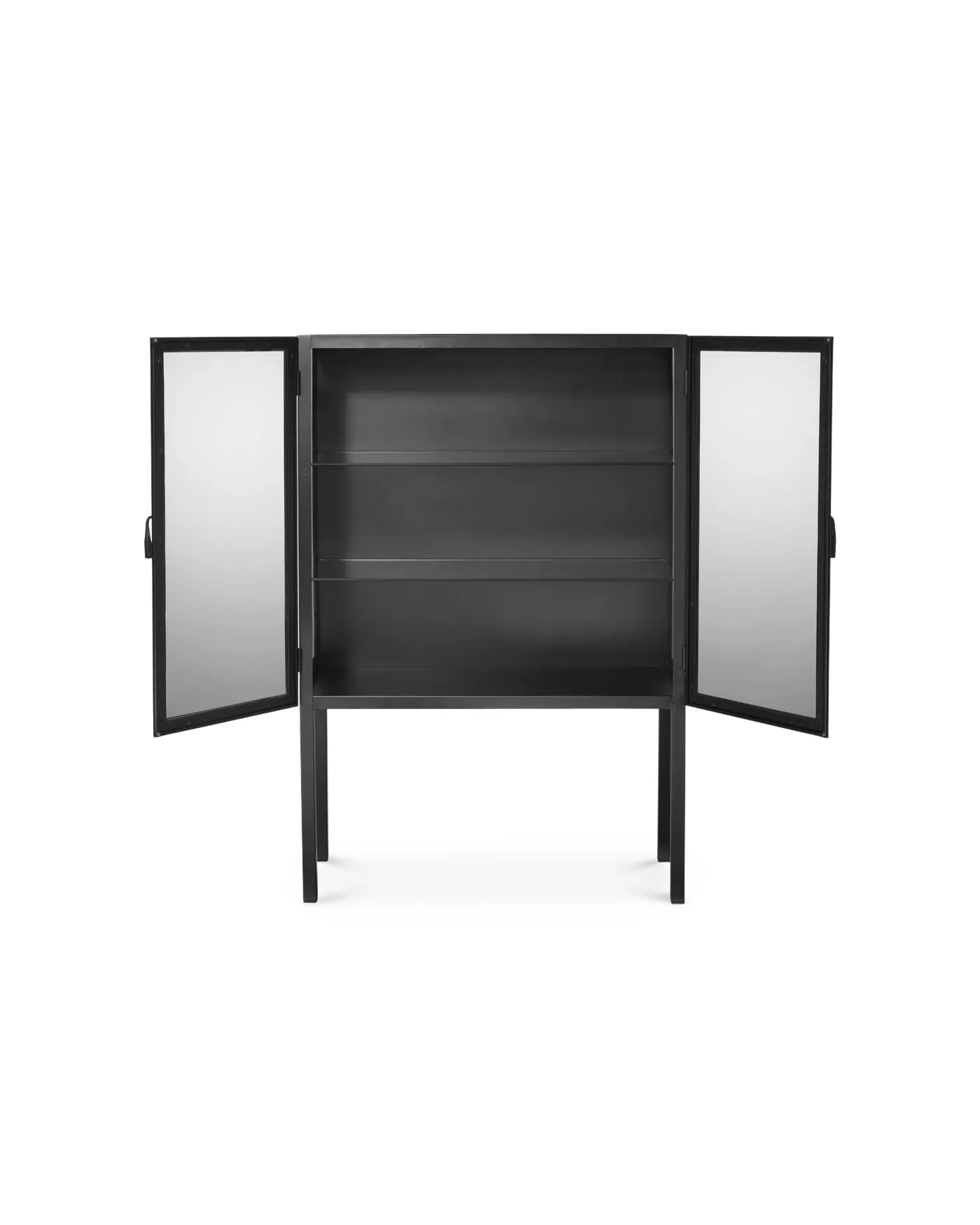 Chauncey Wide Curio Bar Cabinet