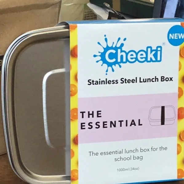 Cheeki Stainless Steel Essential Lunch box - 1Lt