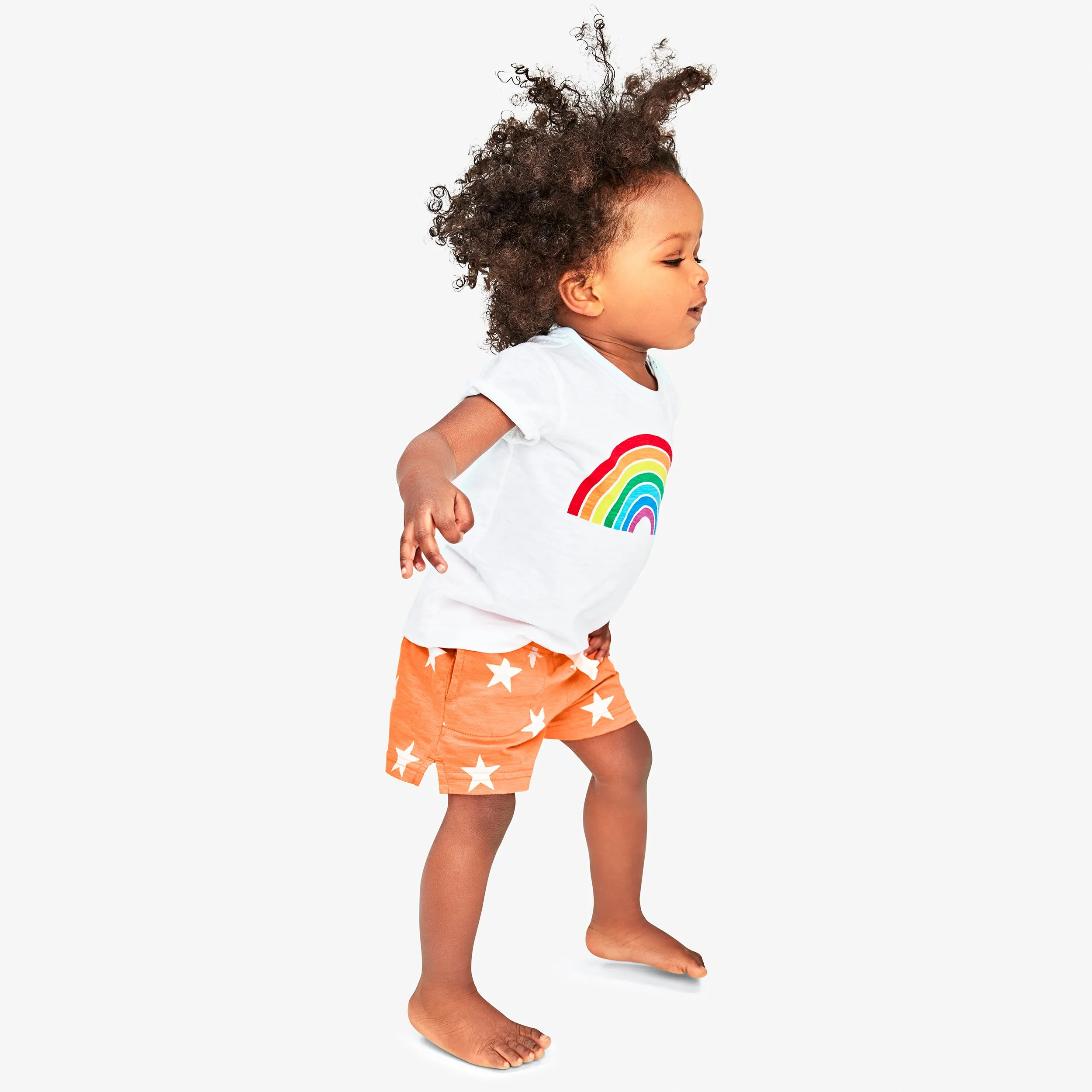 Clearance baby play short in star