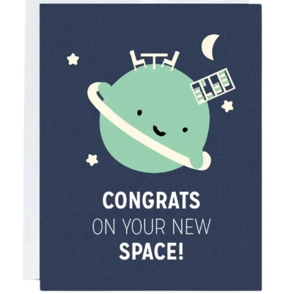 Congrats On Your New Space Card