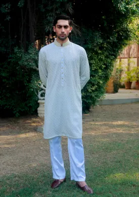 Couture Off White Kurta Pajama