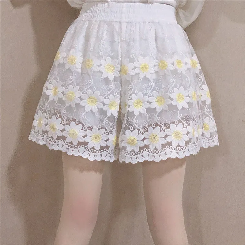 Cute flowers JK shorts PL51685