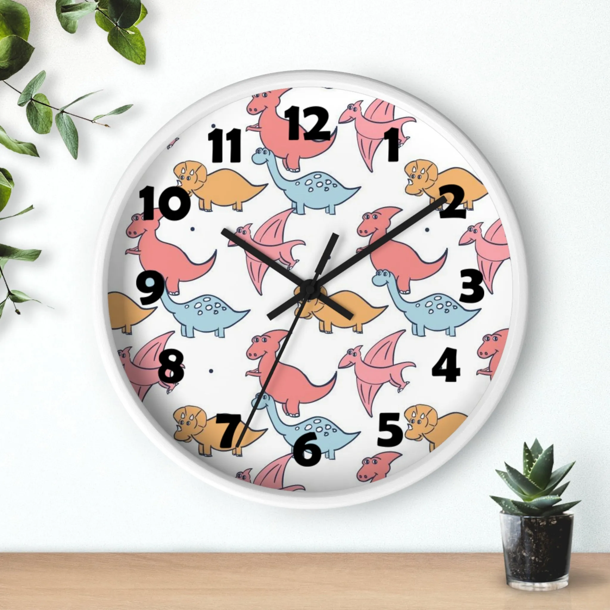 Dinosaurs Wall Clock