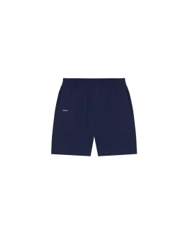 DNA Double Jersey Panelled Shorts—navy