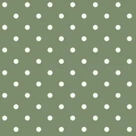 Dots Wallpaper in Olive