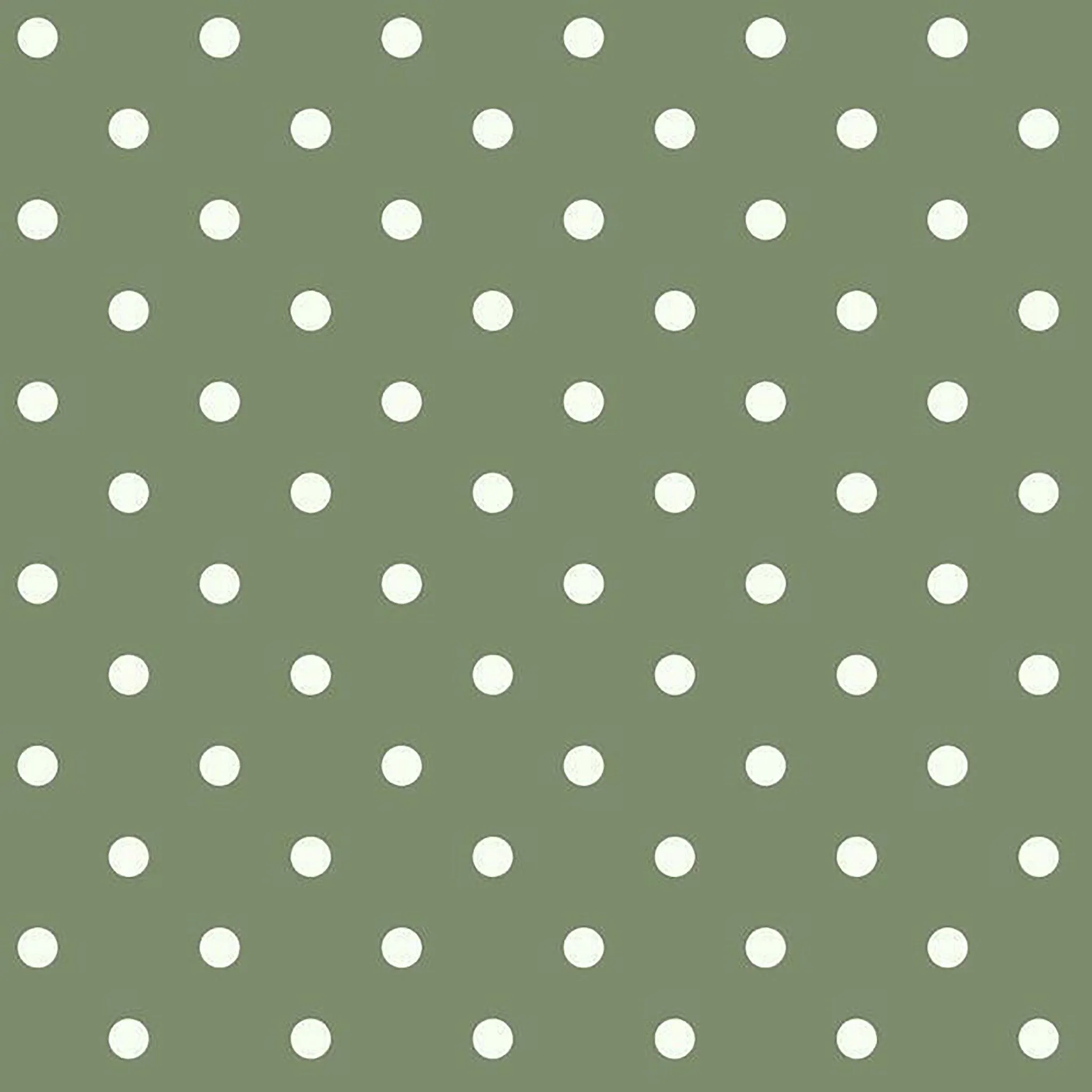 Dots Wallpaper in Olive