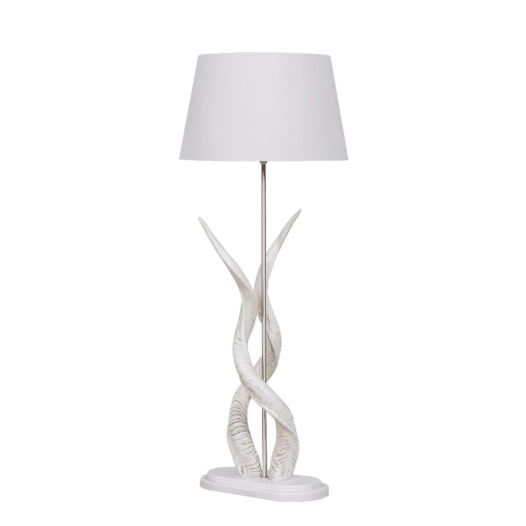 Double Kudu Horn Lamp   Shade