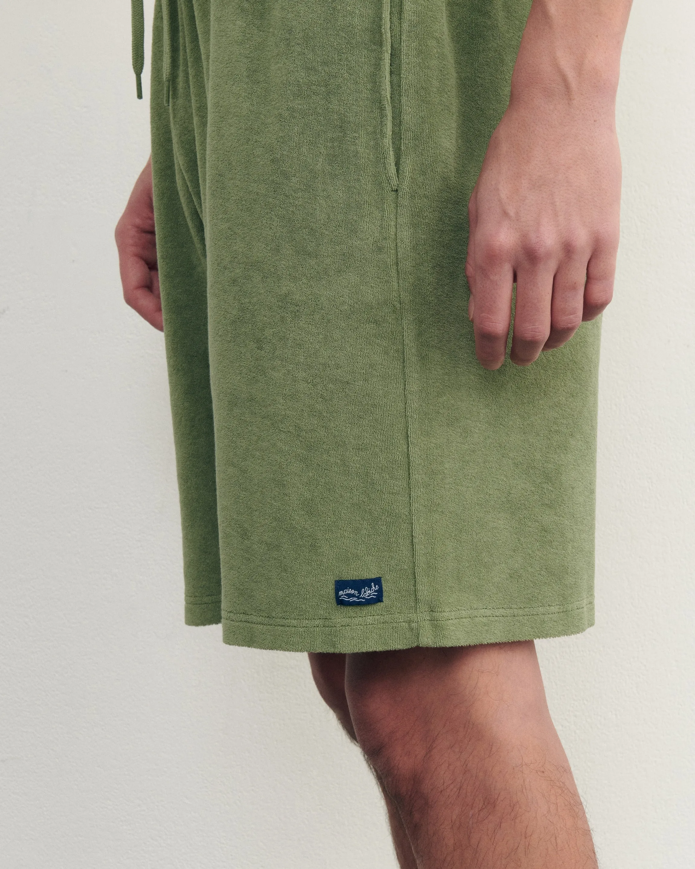 Duperré "terrycloth" shorts