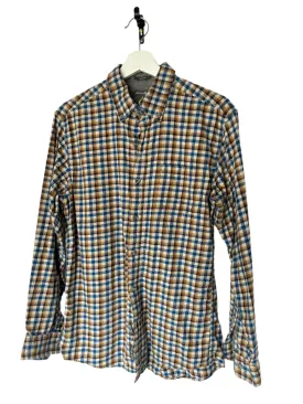 Eddie Bauer Soft Plaid Button Up