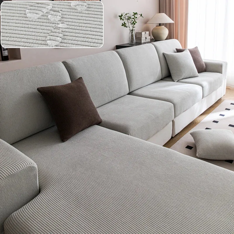 Elastic Sofa Cover Luxury Adjustable Elastic Couch Cover for Living Room Sofa Seat Cover 1 2 3 4 Seat L Shaped Full Set