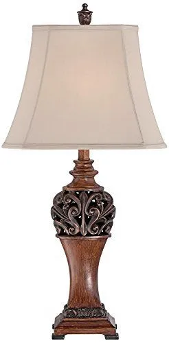 EXETER BRONZE TABLE LAMP SET OF 2