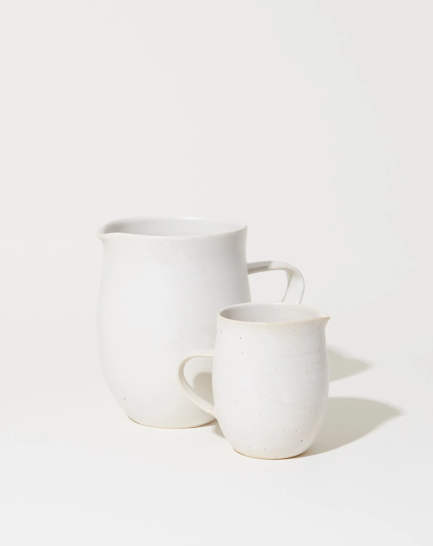 Farmhouse Pitcher in Eggshell