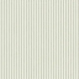 French Ticking Wallpaper in Black and White