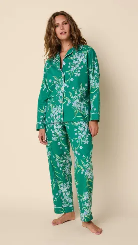 Garden Posy Luxe Pima Long-Sleeved Pajama