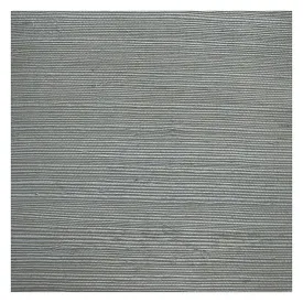 Grasscloth Wallpaper in Grey