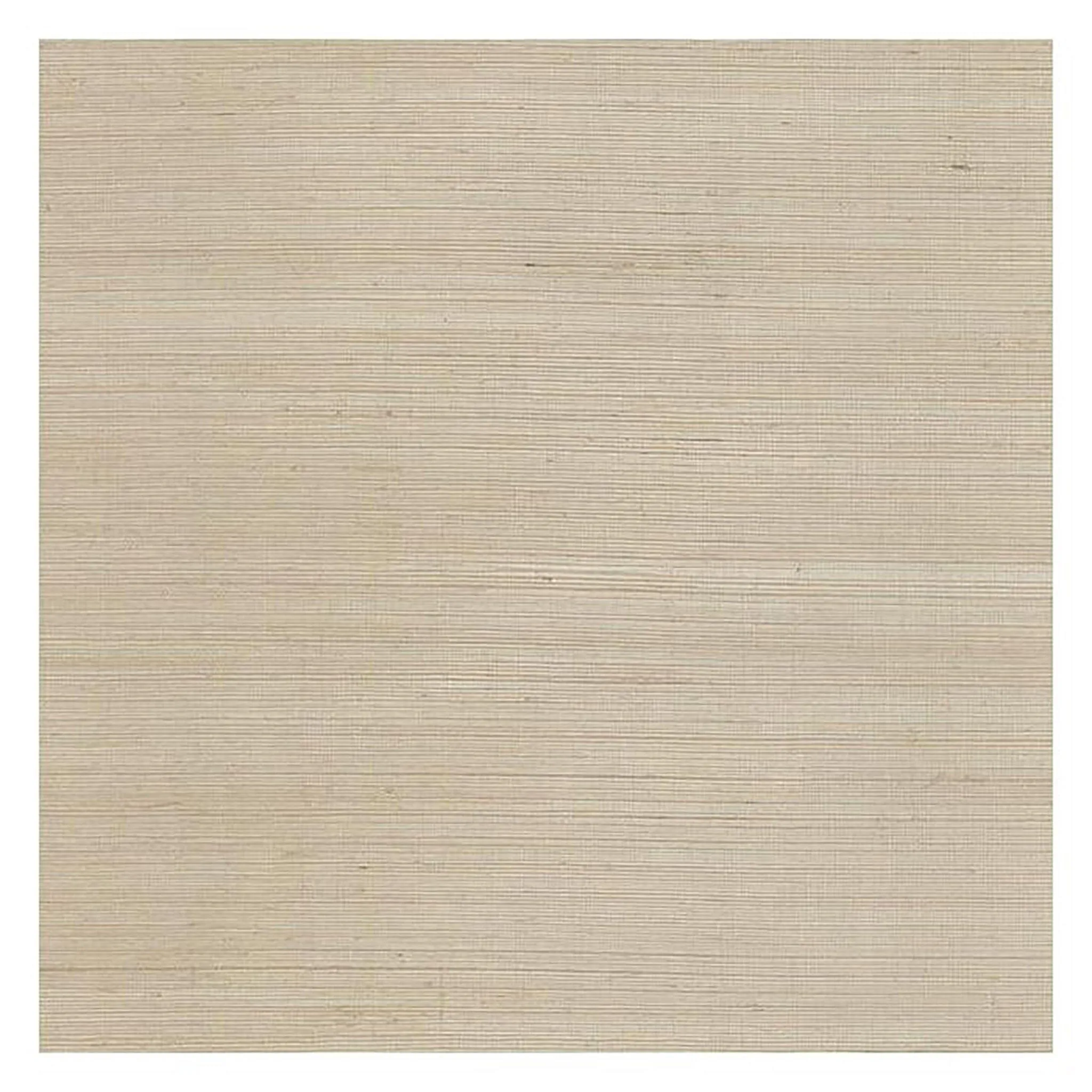 Grasscloth Wallpaper in Light Beige Swatch