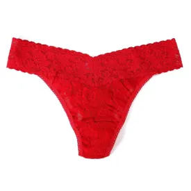 Hanky Panky Signature Lace Original Rise Thong Red