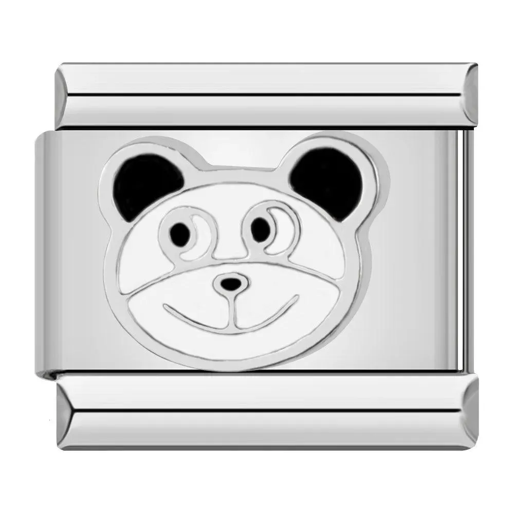 Happy Panda on Silver