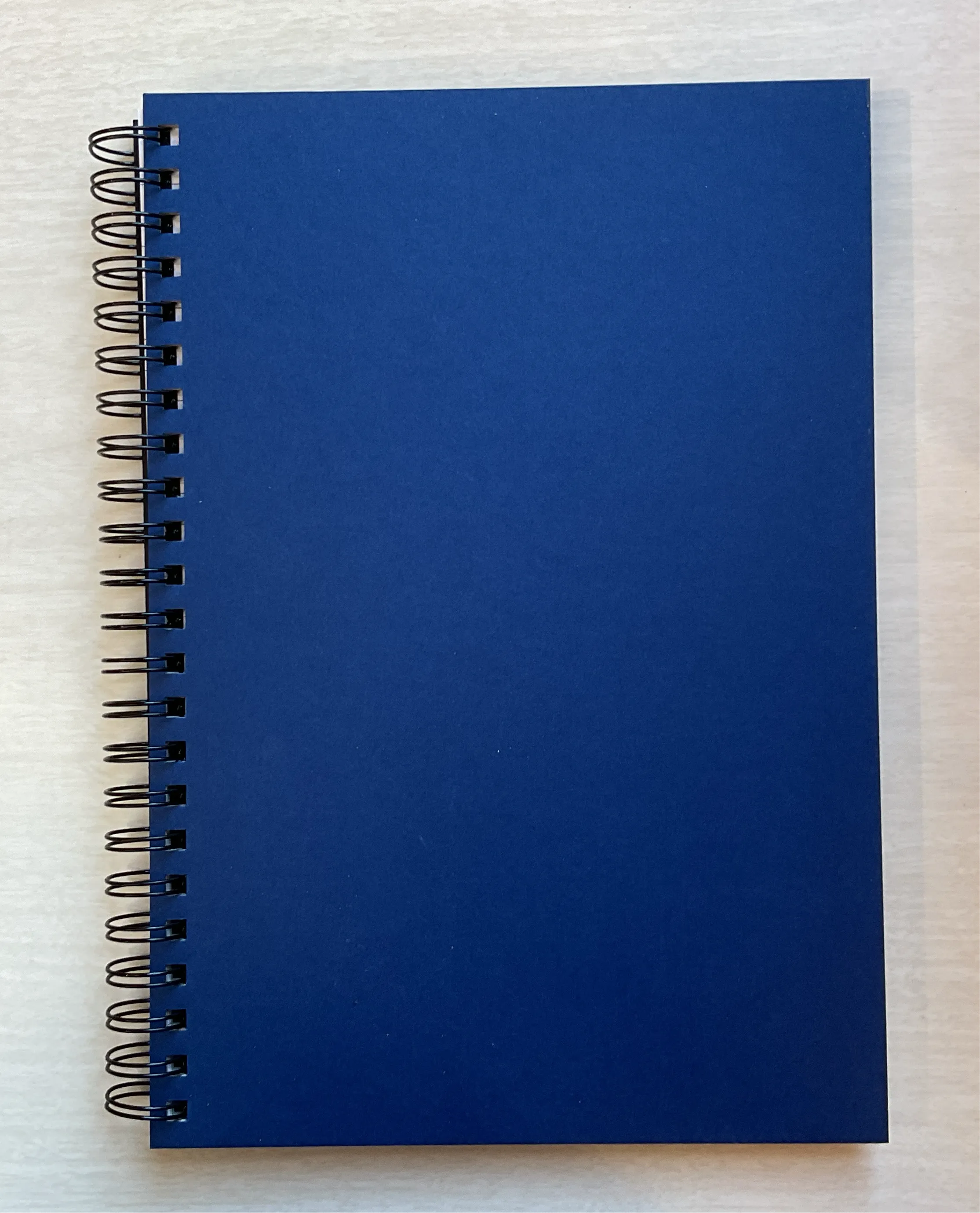 Hardcover Notebook wirebound Ruled - A4 various colours