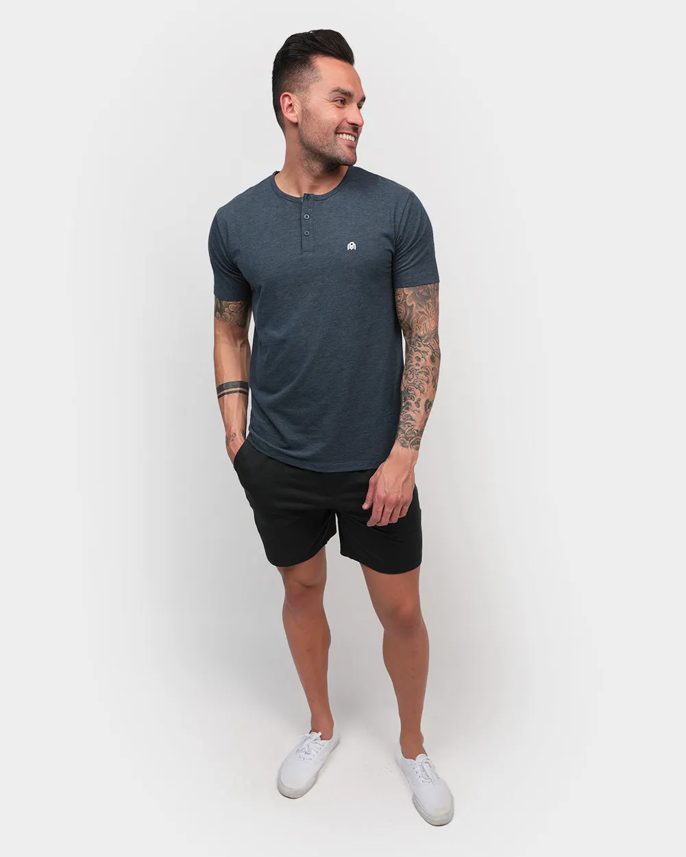 Henley Tee - Branded