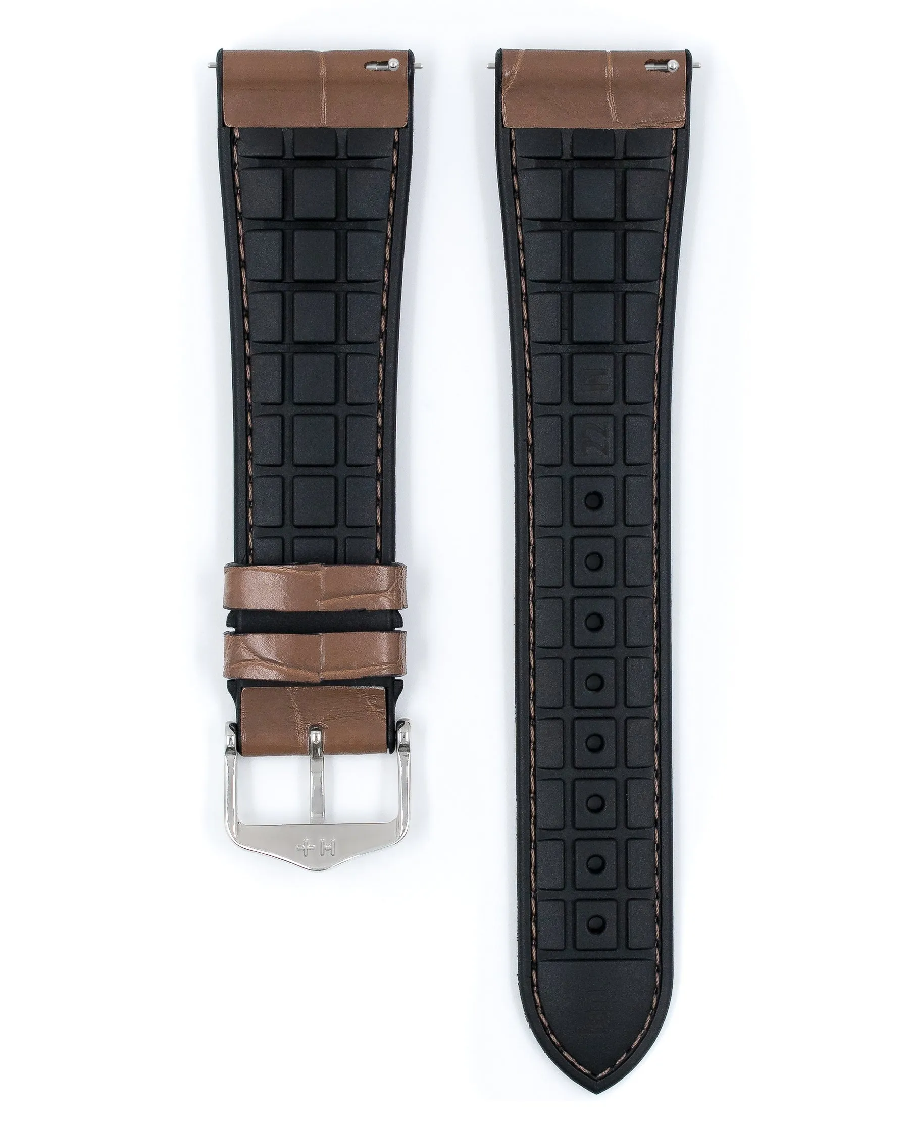 HIRSCH IAN Genuine Alligator Performance Watchband  093 50 07