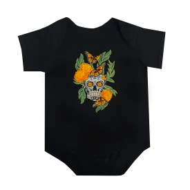 Infant Marigold Sugar Skull One-Piece