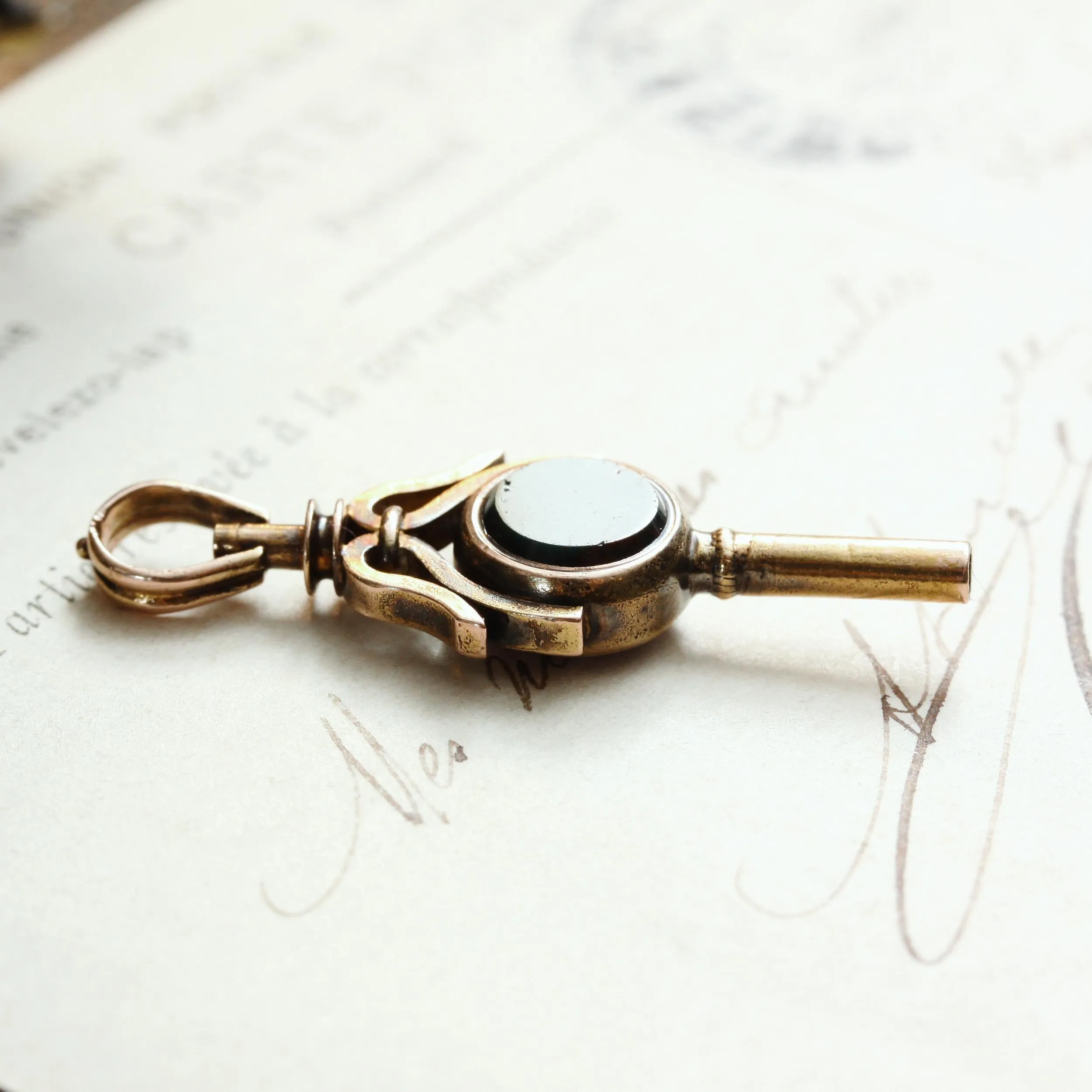 Interesting Little Antique Victorian Watch Key