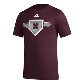 Interlocking Home Plate Pre-Game Tee