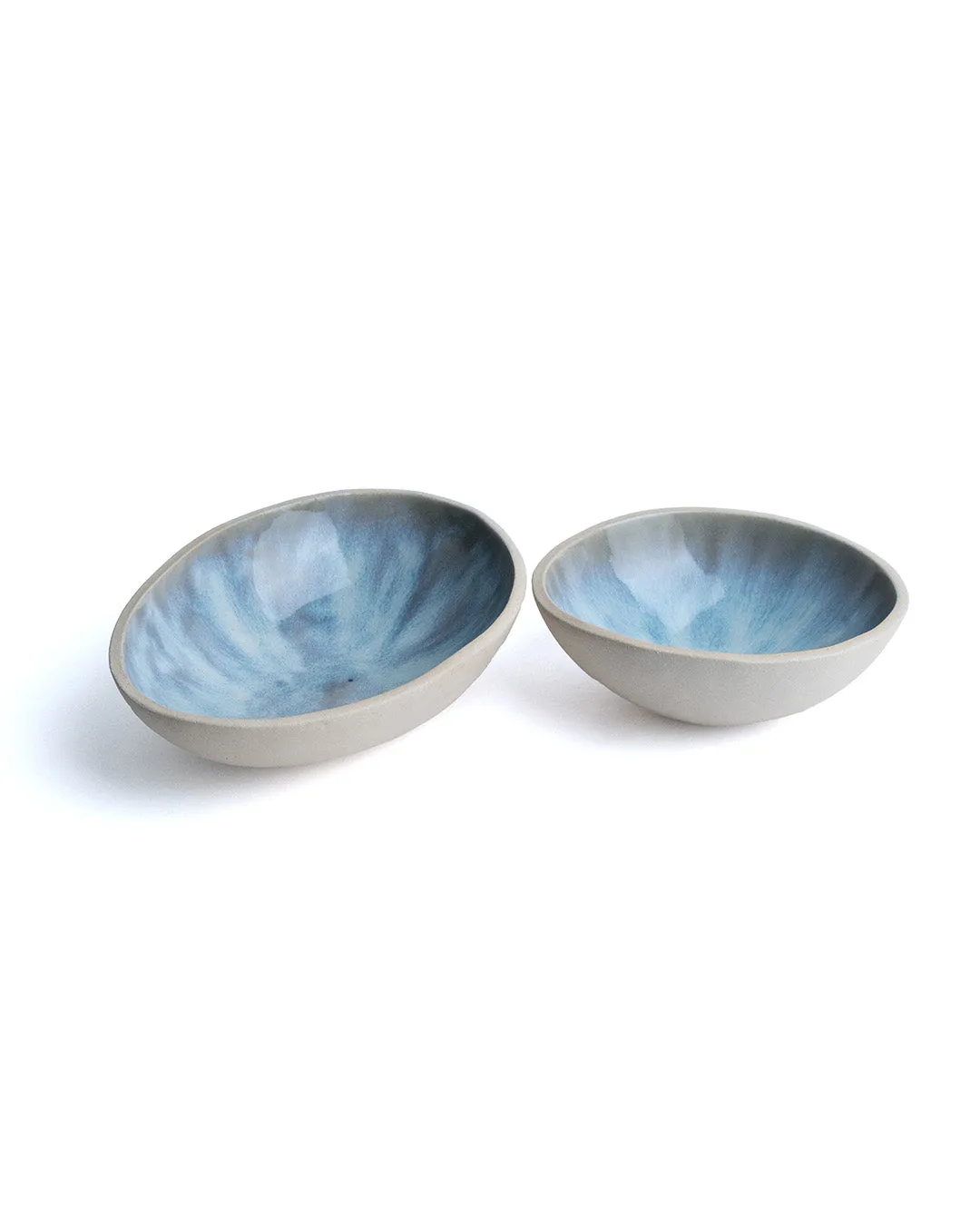 Iridescent Round Irregular Bowl