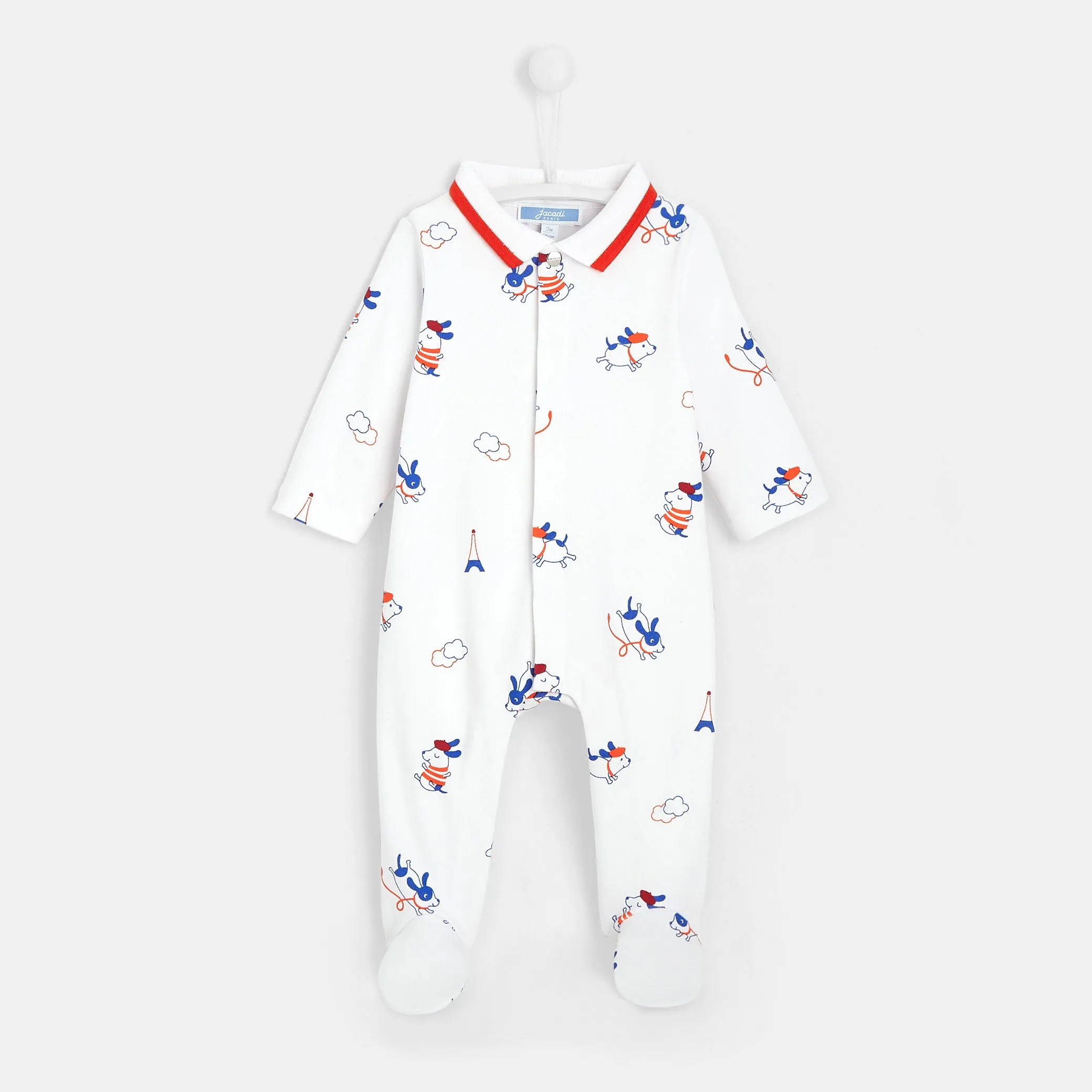 Jacadi Newborn Boy Poty Pajama