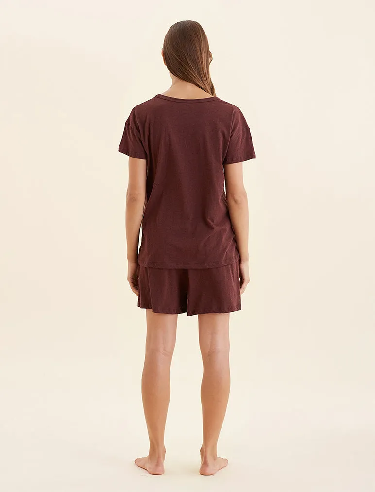 Jada Organic Cotton Knit Tee