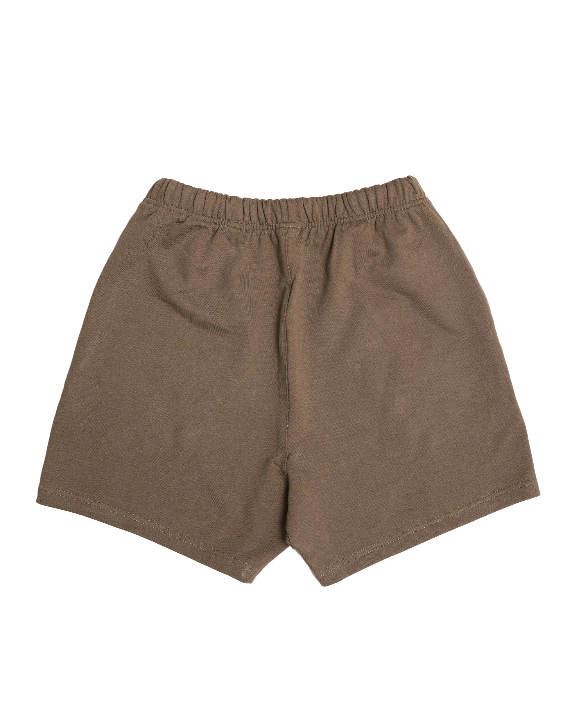 JADE SWEAT SHORTS (BROWN)