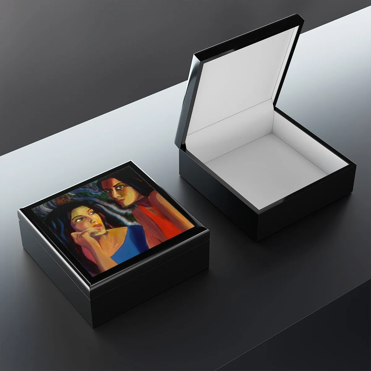 Jewelry and Keepsake Box "Las Hermanas"