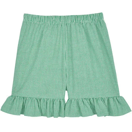 Kelly Classic Checks Ruffle Shorts