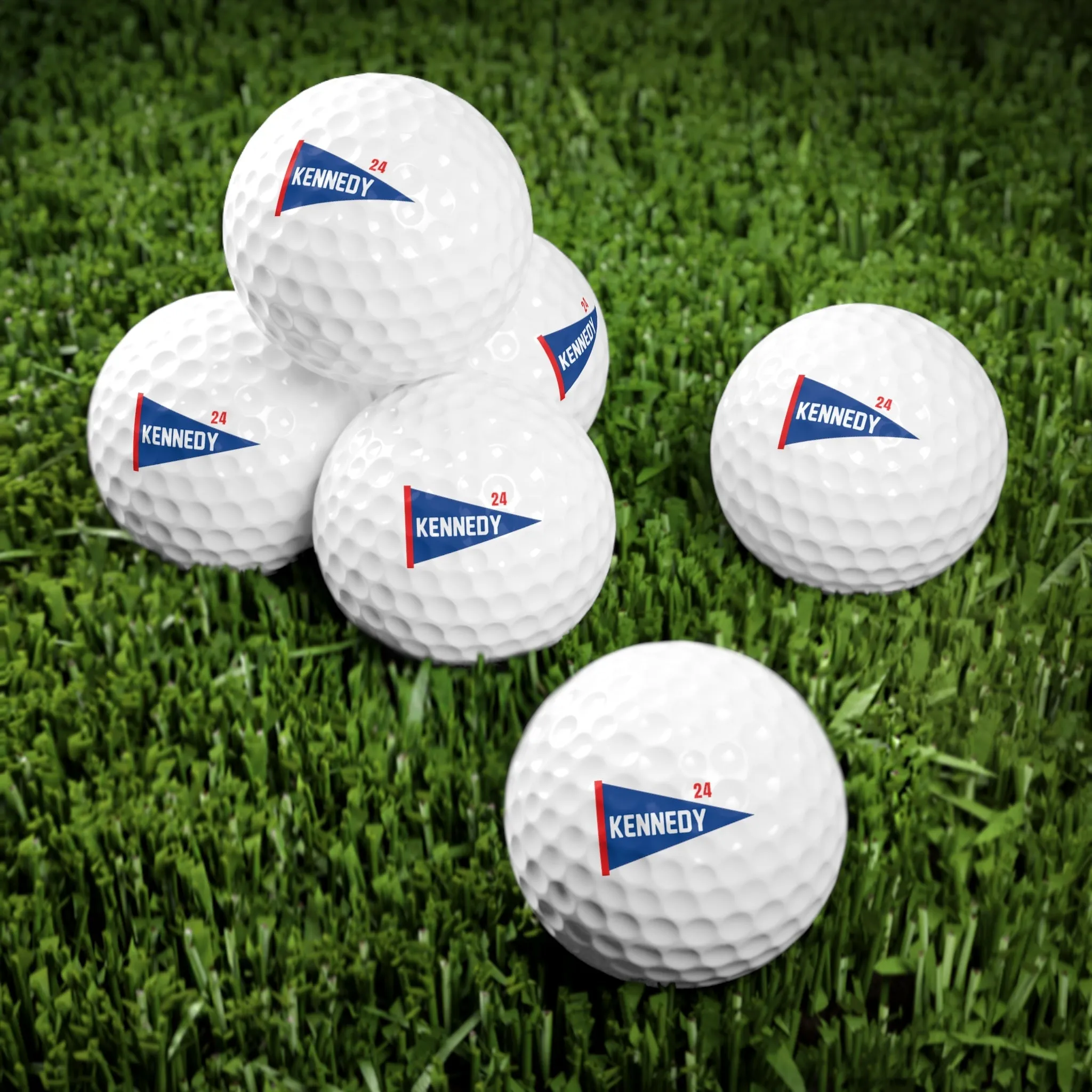 Kennedy 24 Pennant Golf Balls (6pcs)