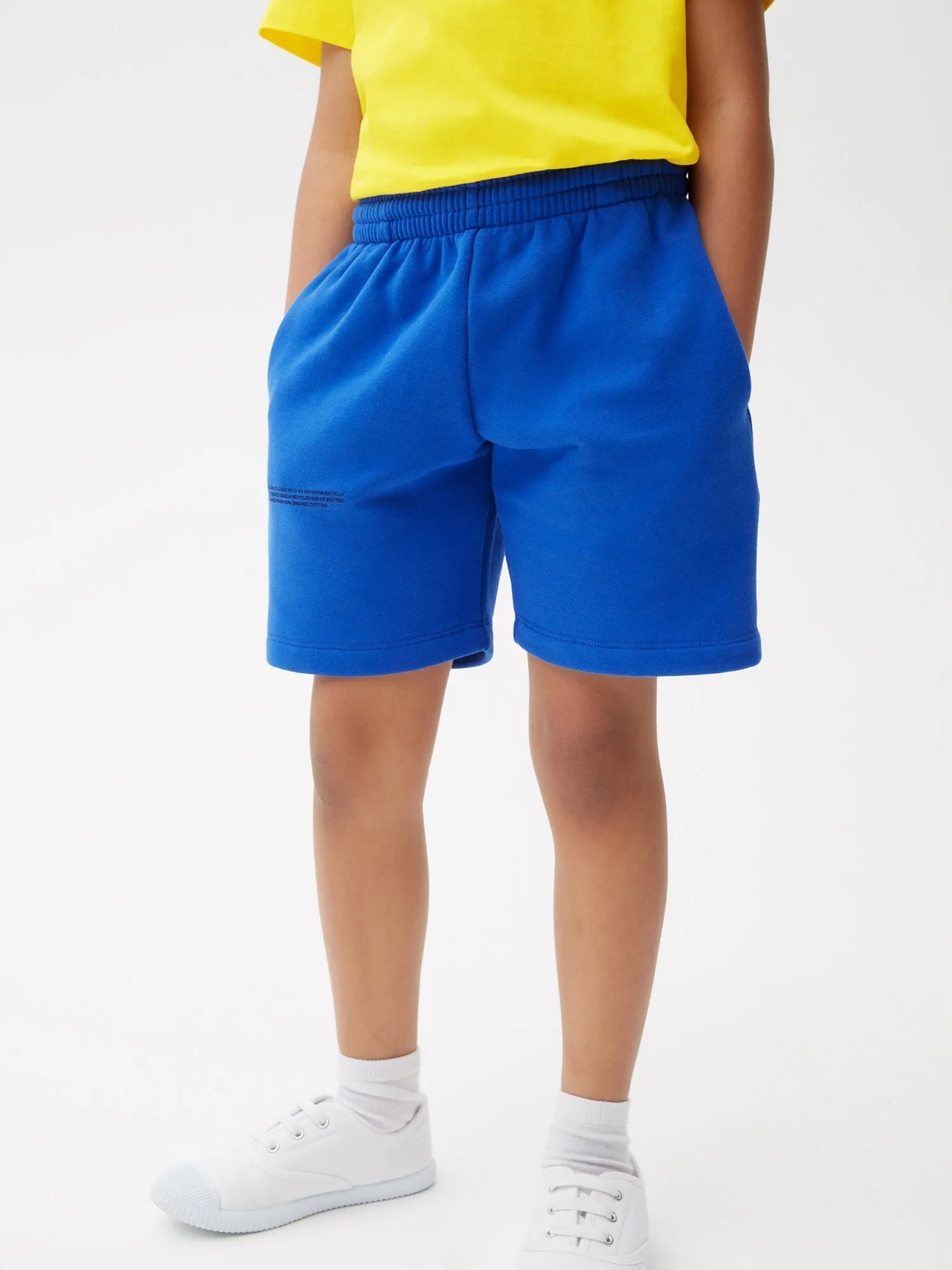 Kids' 365 Midweight Long Shorts—cobalt blue