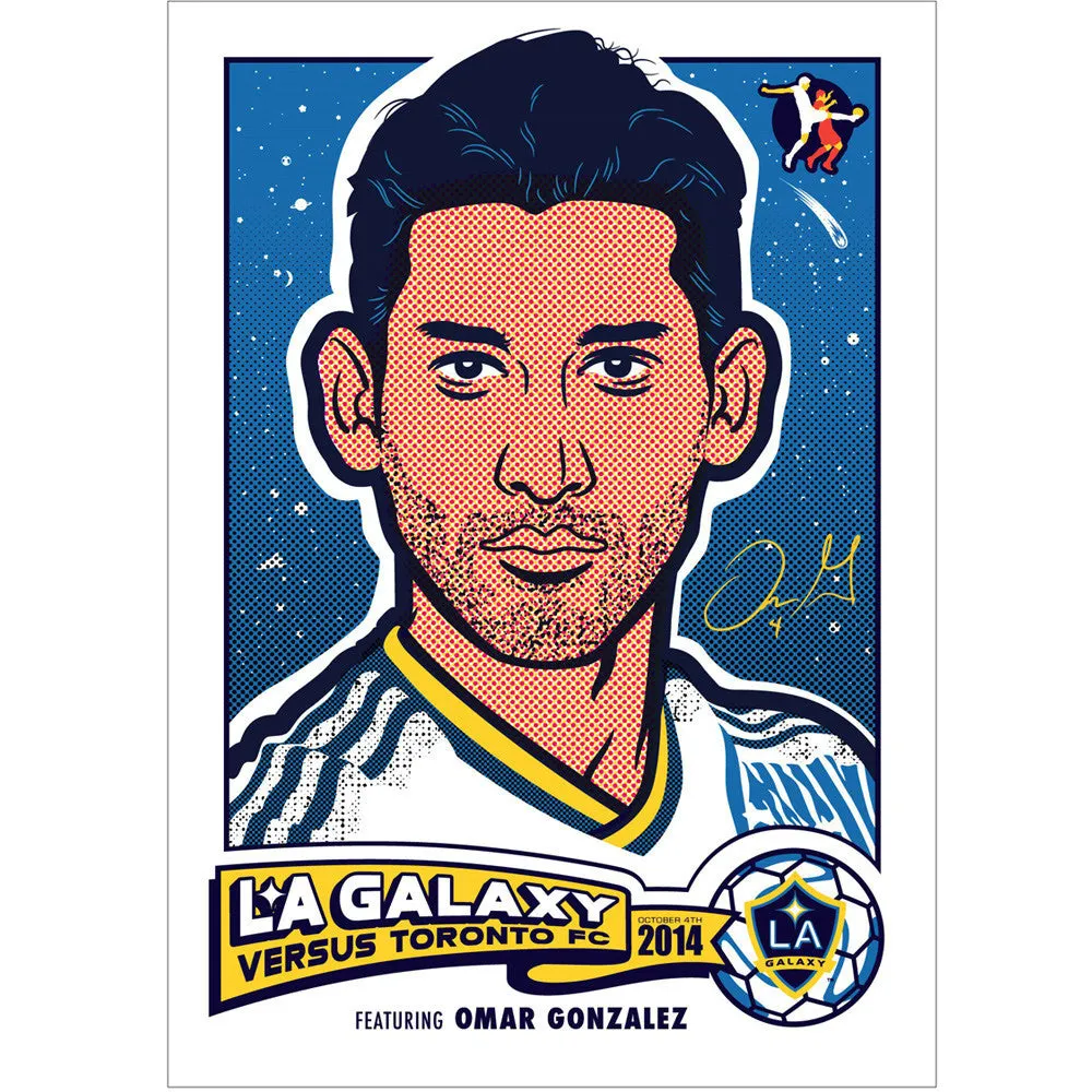 LA Galaxy "Commemorative Match Day Poster Series" 4-Pack