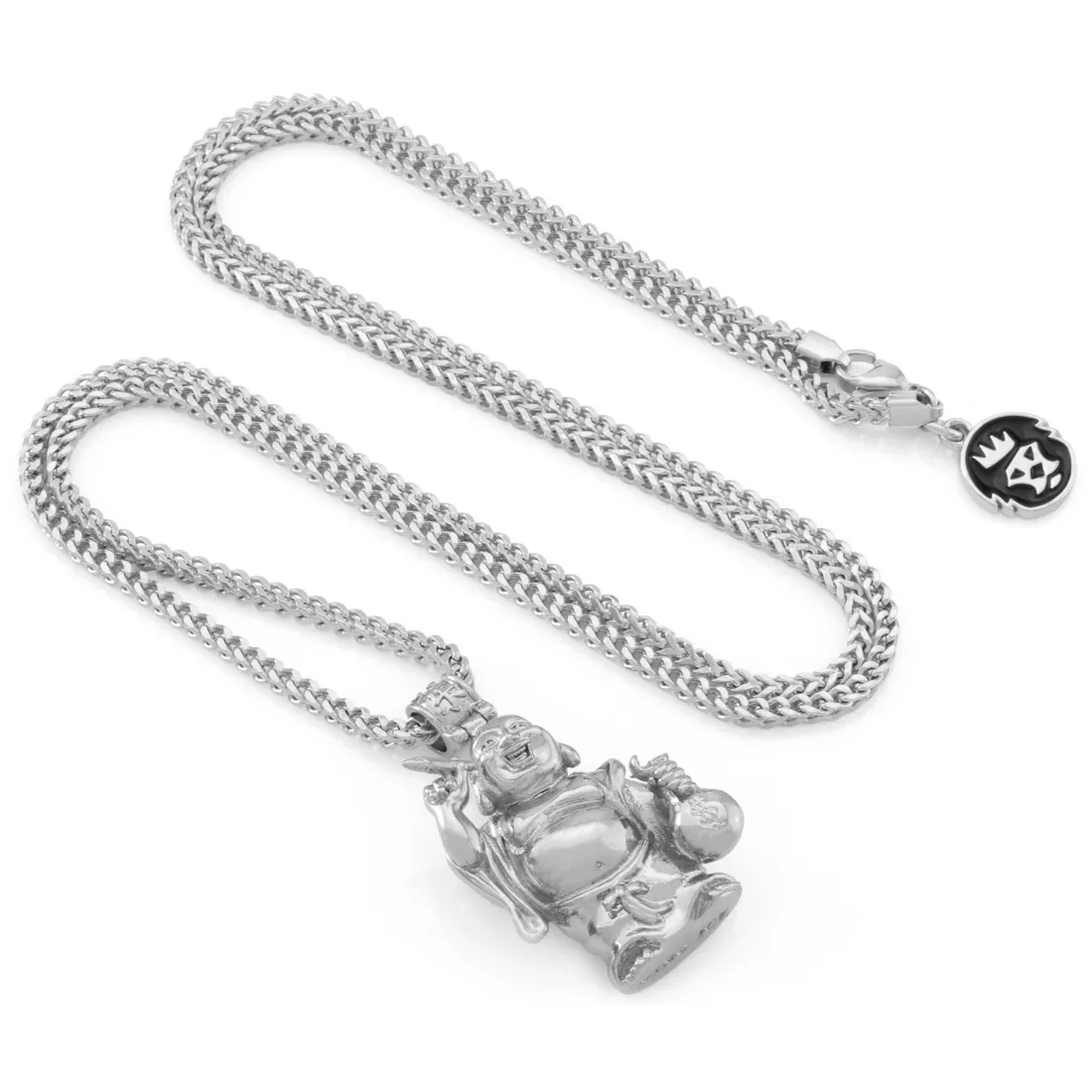 Laughing Buddha Necklace