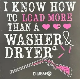 Load More Than a Washer and Dryer Sticker 3 x 3