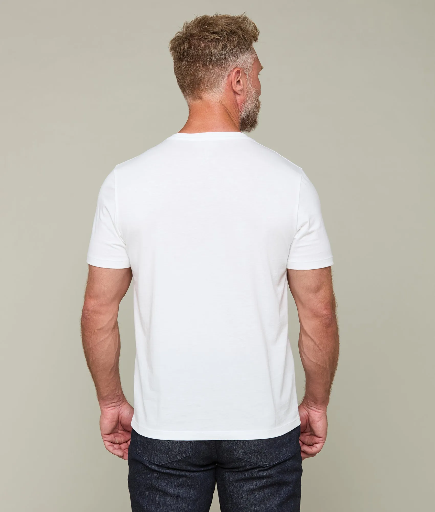 Lucchese Crew Neck Tee :: White