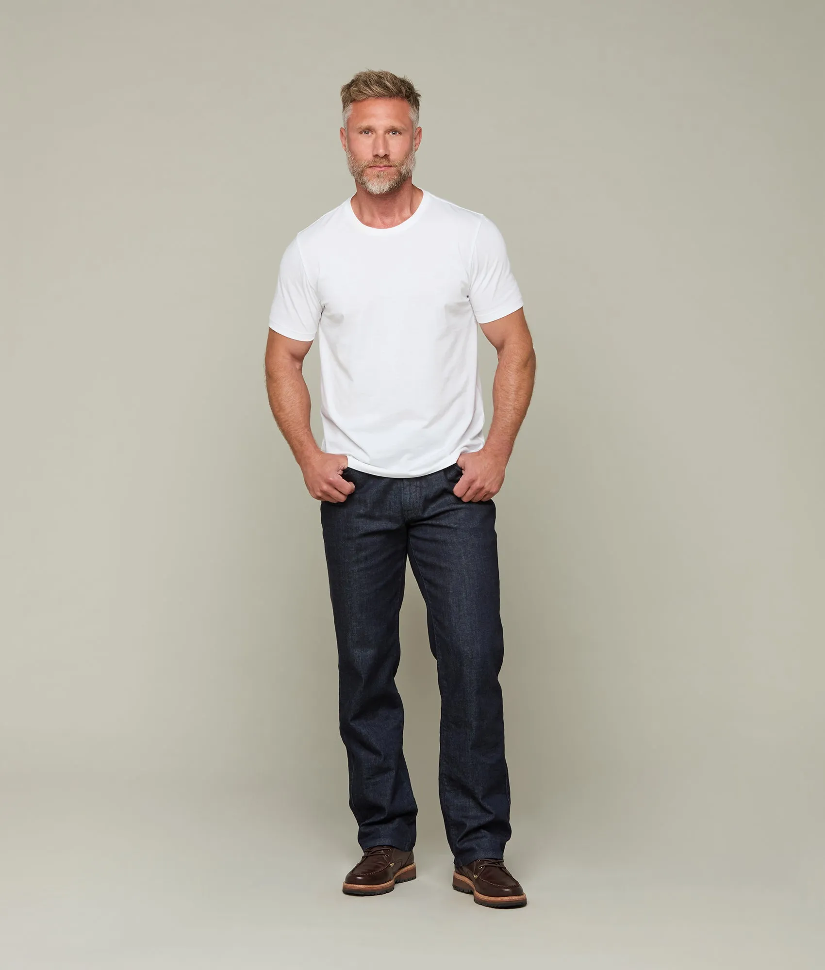 Lucchese Crew Neck Tee :: White