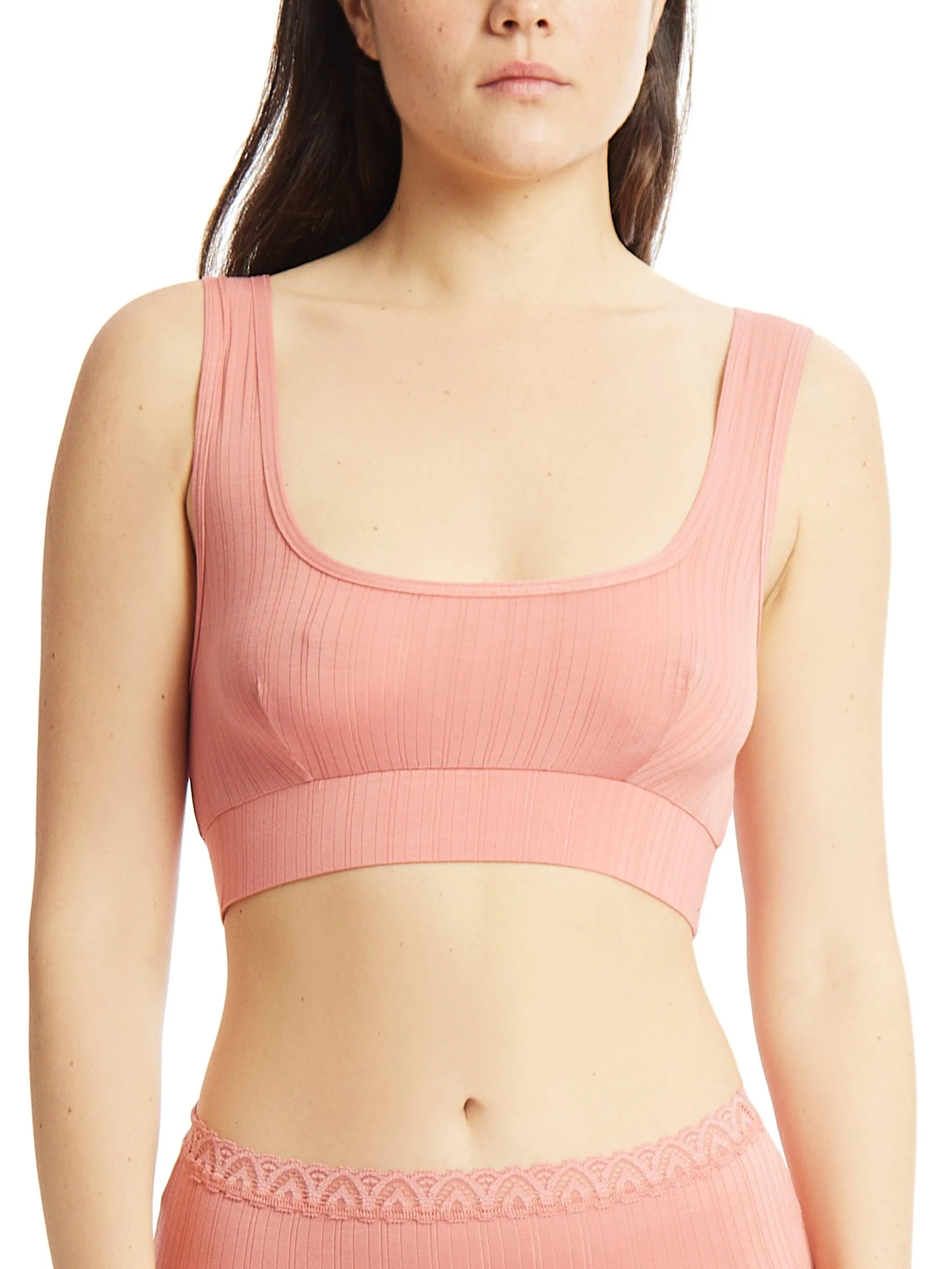 MellowLuxe™ Lounge Bralette Antique Rose Pink