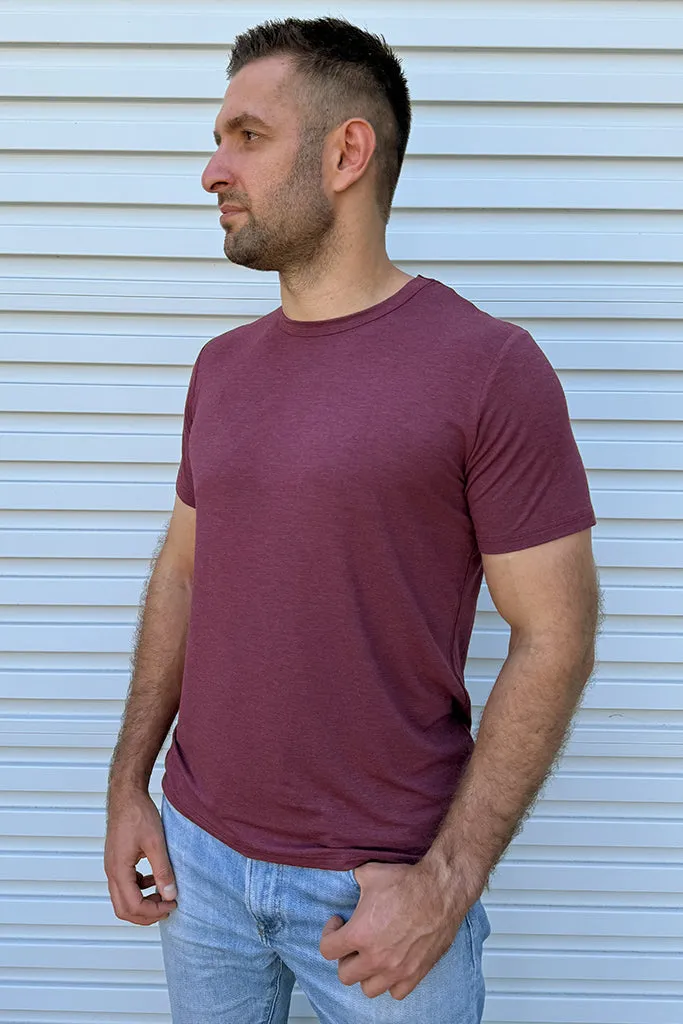 Men's Favourite Tee - Burgundy