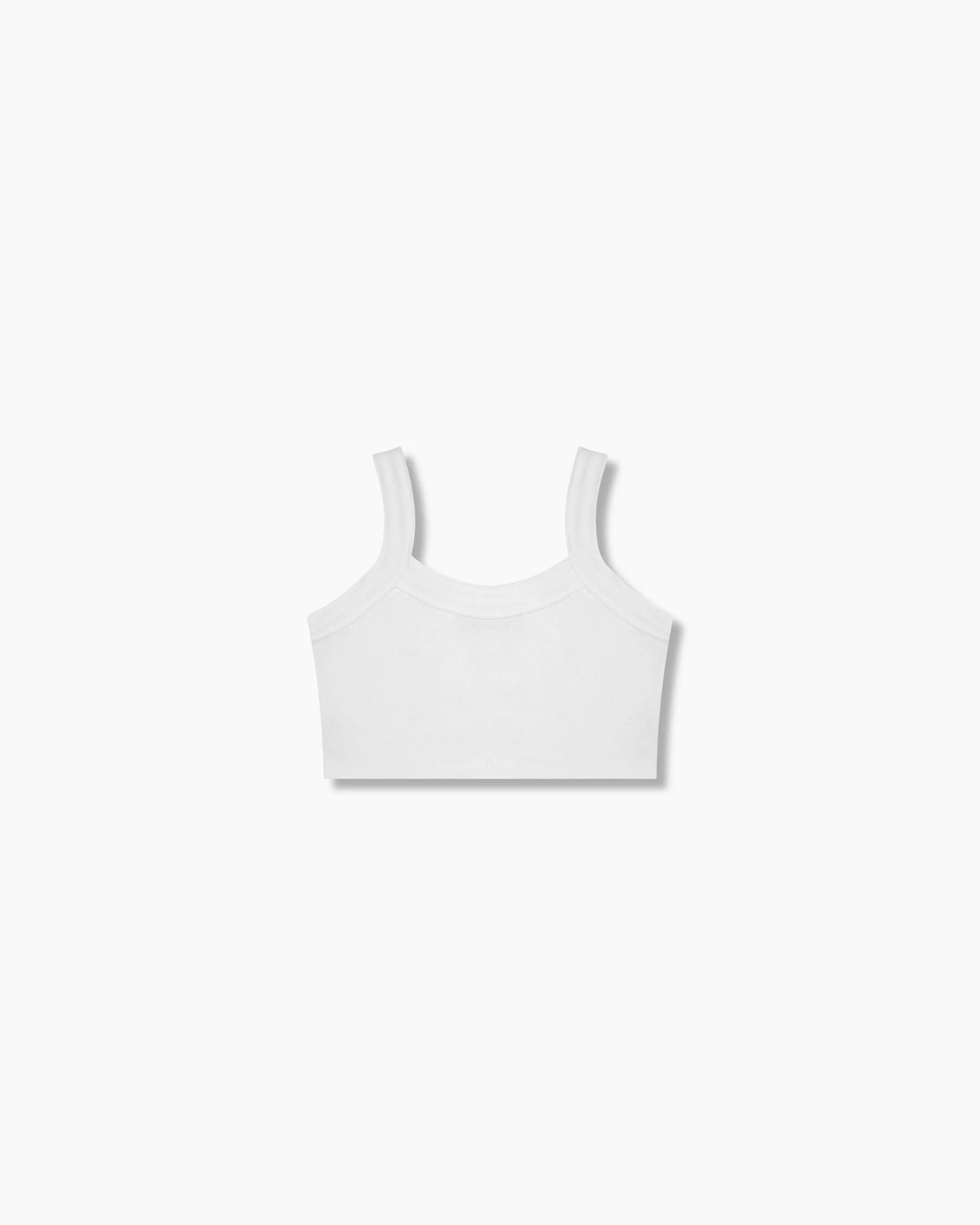 Mini Logo Tank - White