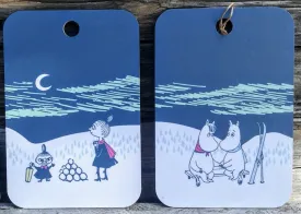 Moomin | Tableware | Moomin Serving Board | Winter Night