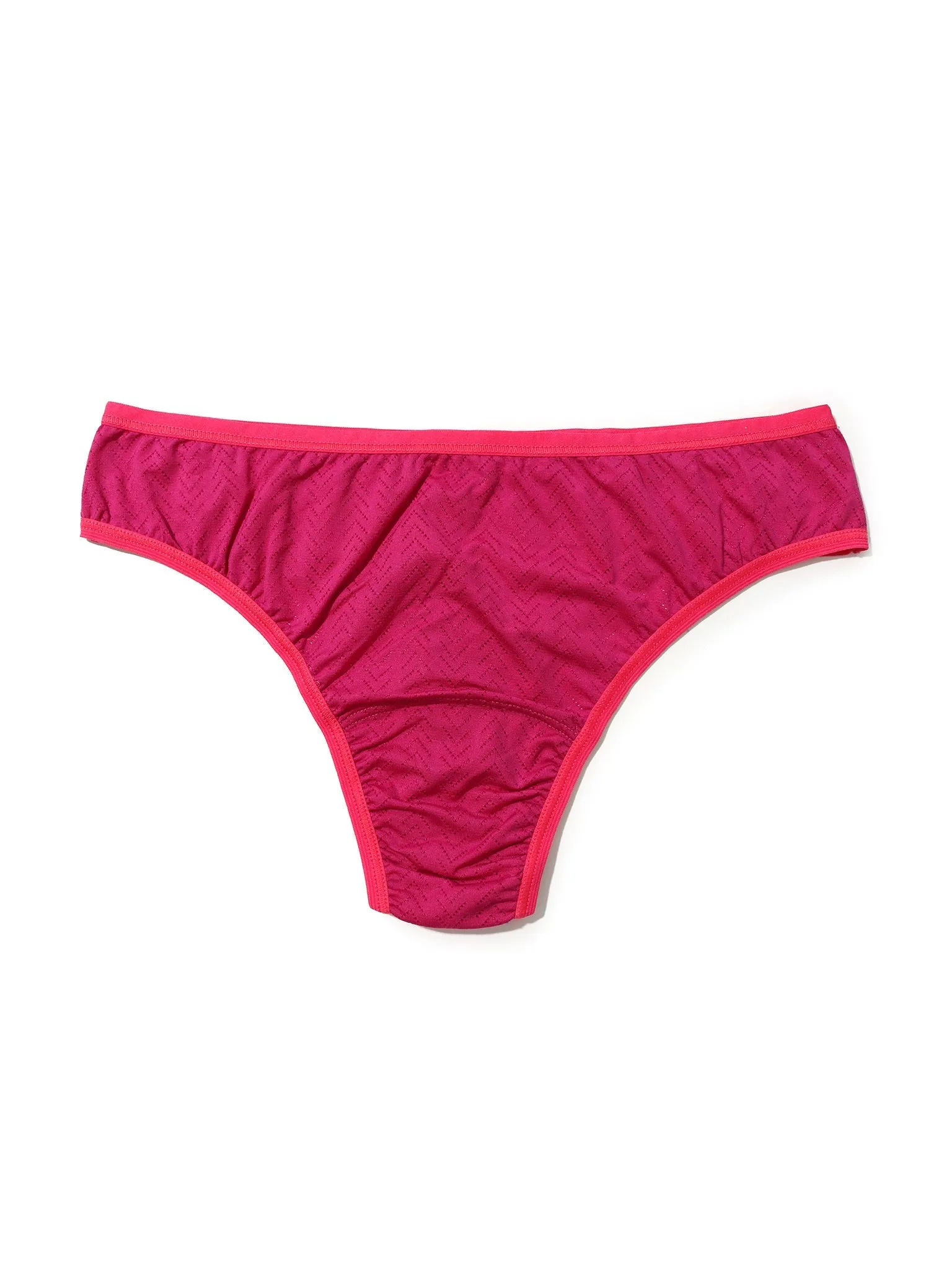 MoveCalm™ Natural Rise Thong Summer Plum Pink Sale