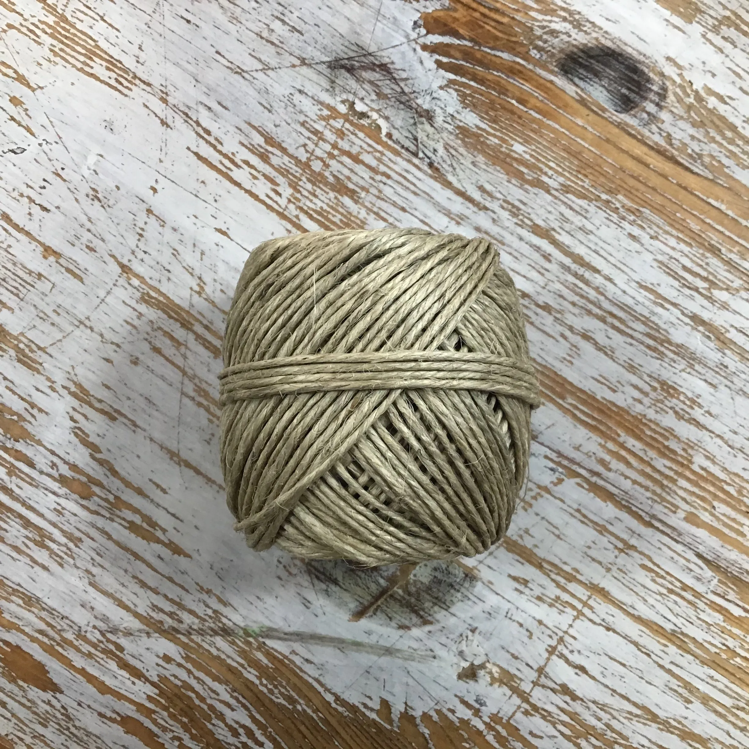 Natural Flax Cord 40m